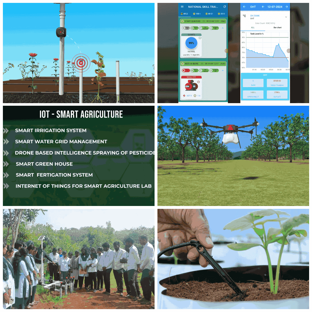 Smart Irrigation IoT Training — NSTI Hyderabad